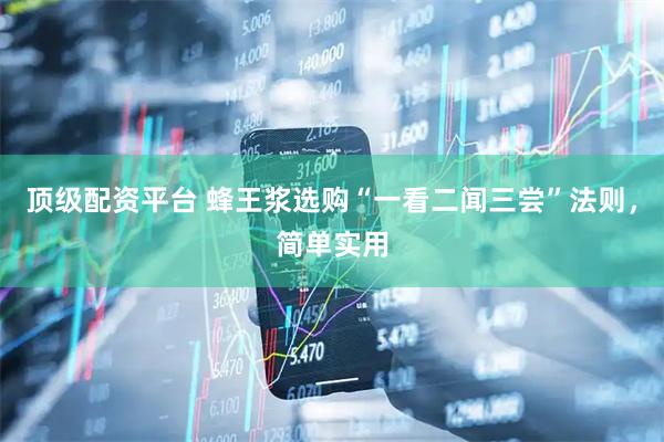 顶级配资平台 蜂王浆选购“一看二闻三尝”法则，简单实用